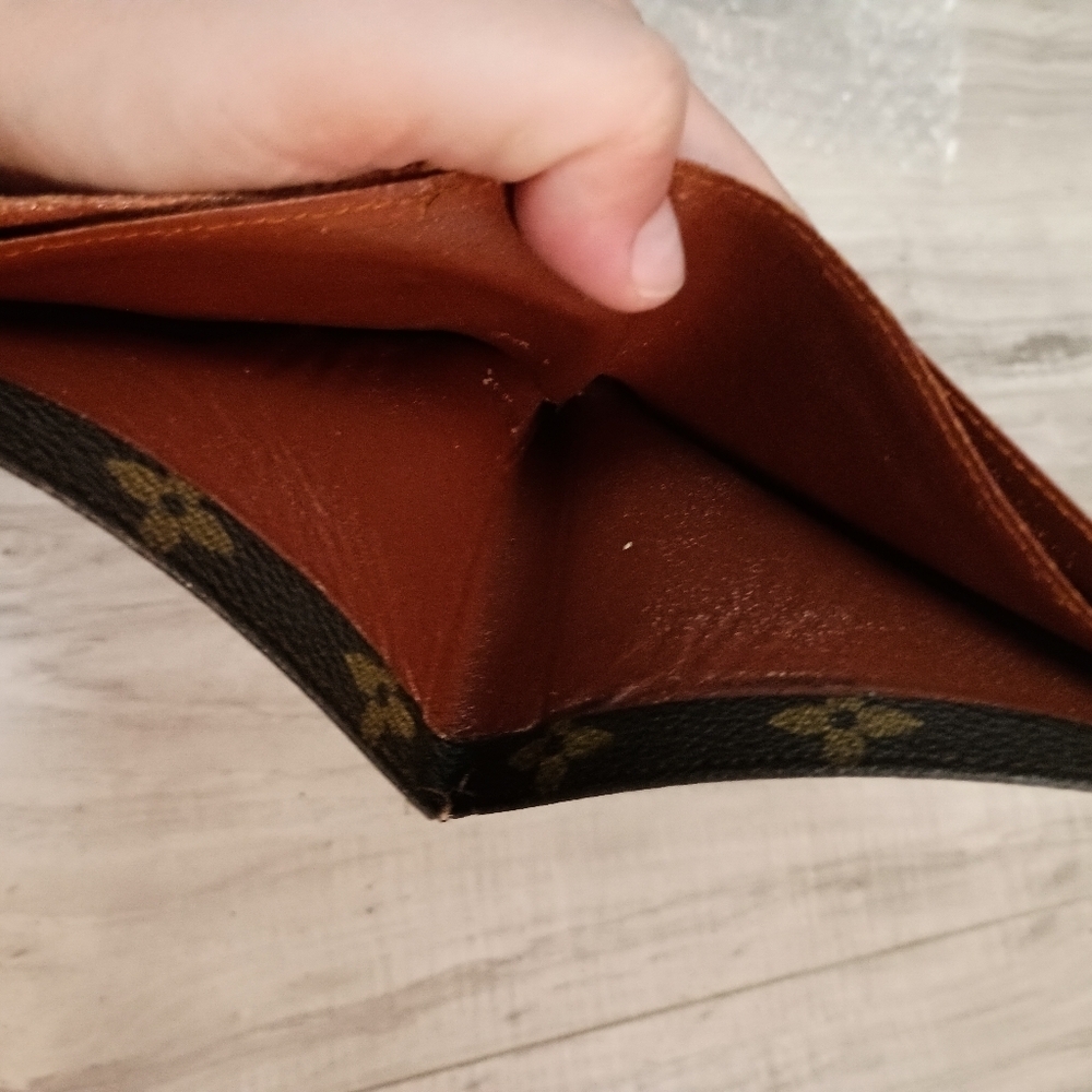 Louis Vuitton Monogram Billfold Wallet Card Slots/Coin Pouch/l - Picture 10 of 12